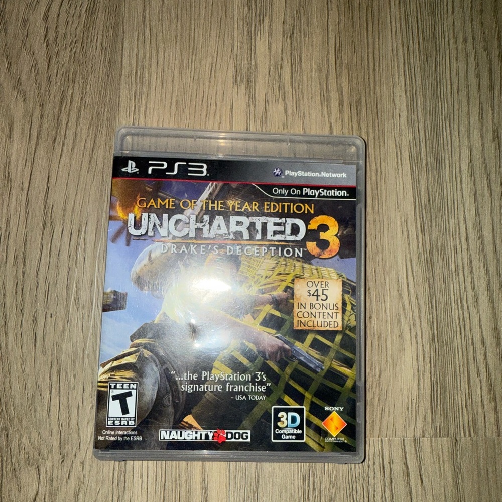 Uncharted 3: Drake's‎ Deception - Game of the Year Edition for PS3